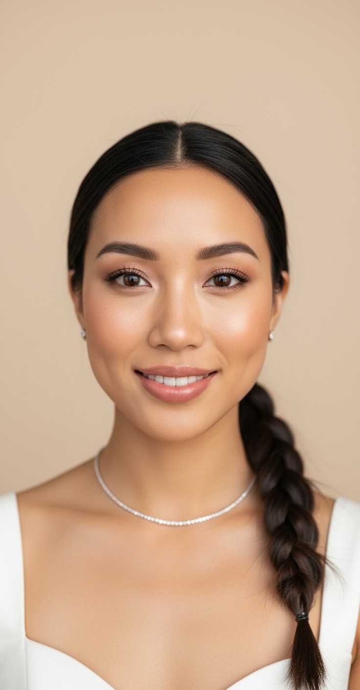 After Braid For Bride